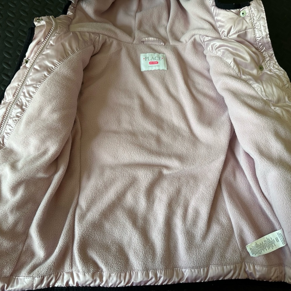 Children's Place Pink Puffer Jacket - Picture 11 of 16